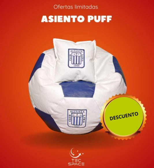 ⚽ Puff Alianza Lima – Comodidad y Estilo para Hinchas